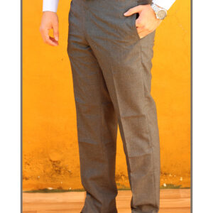 Pantalón de Vestir Gris Tetoron