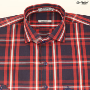 Camisa Mangas Largas a Cuadros Rojo
