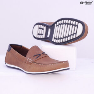Mocasín de Cuero Marrón