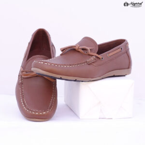 Mocasín de Cuero Marrón