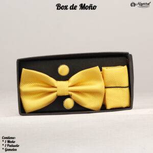 Caja de Moño Amarillo